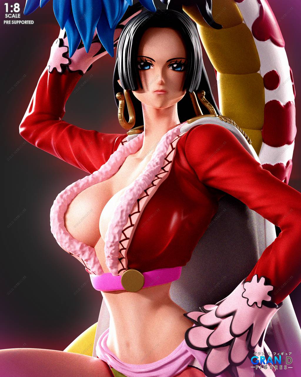 P站图纸印象馆 海贼王 波雅·汉库克 海贼王 波雅·汉库克