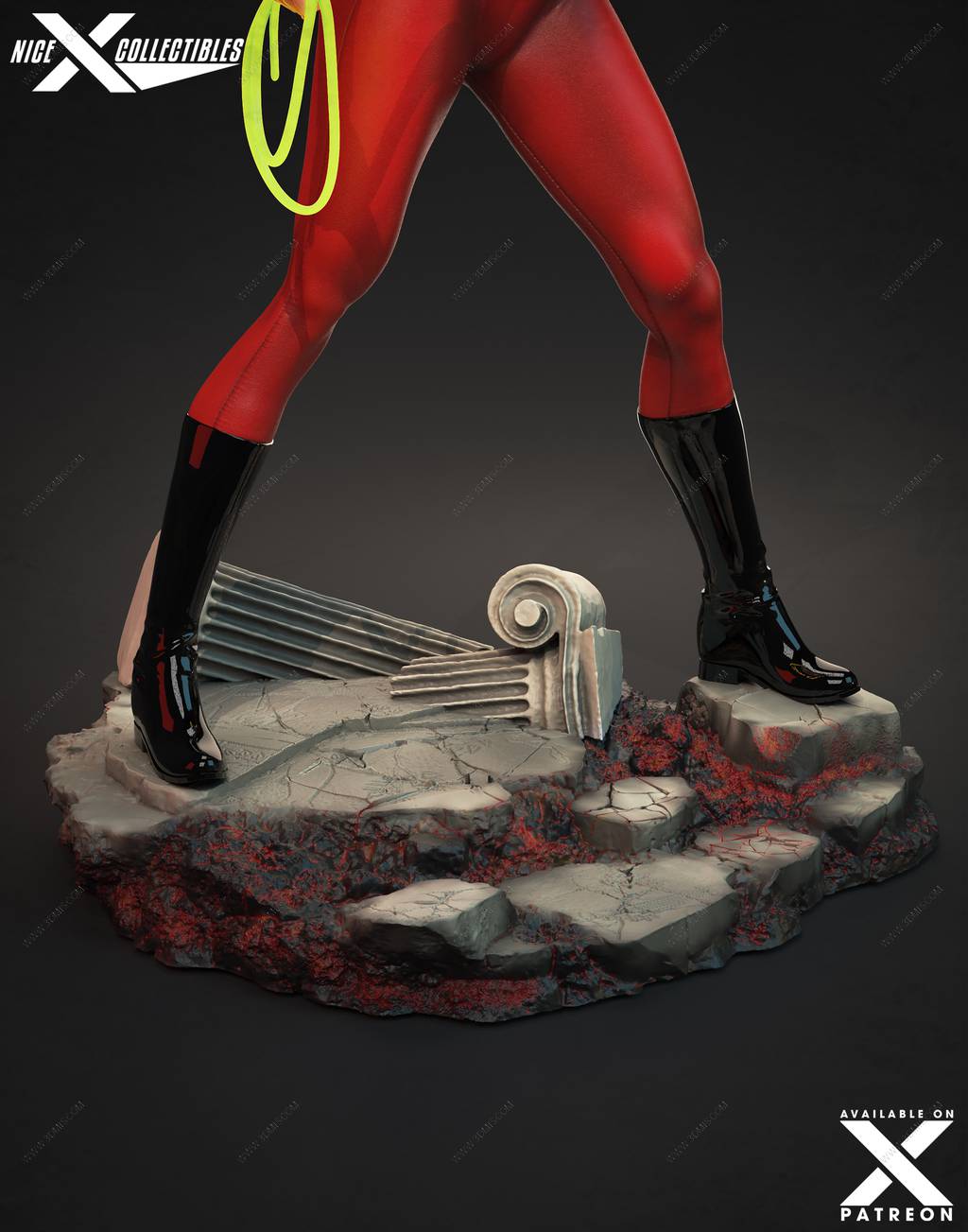 P站图纸印象馆 Nice X Collectibles DC漫画 神奇少女 Nice X Collectibles DC漫画 神奇少女