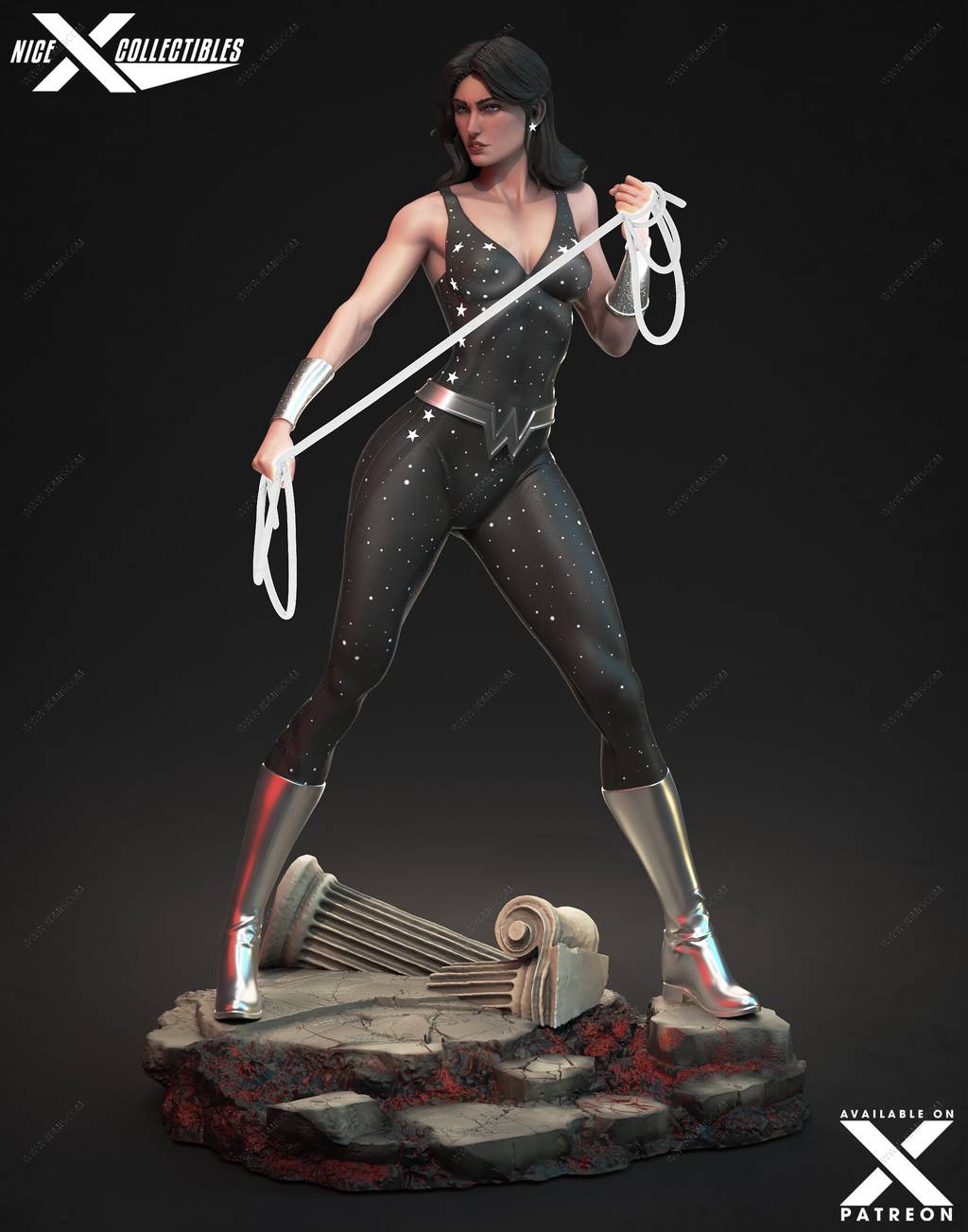 P站图纸印象馆 Nice X Collectibles DC漫画 神奇少女 Nice X Collectibles DC漫画 神奇少女