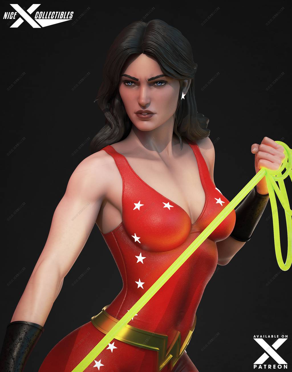 P站图纸印象馆 Nice X Collectibles DC漫画 神奇少女 Nice X Collectibles DC漫画 神奇少女