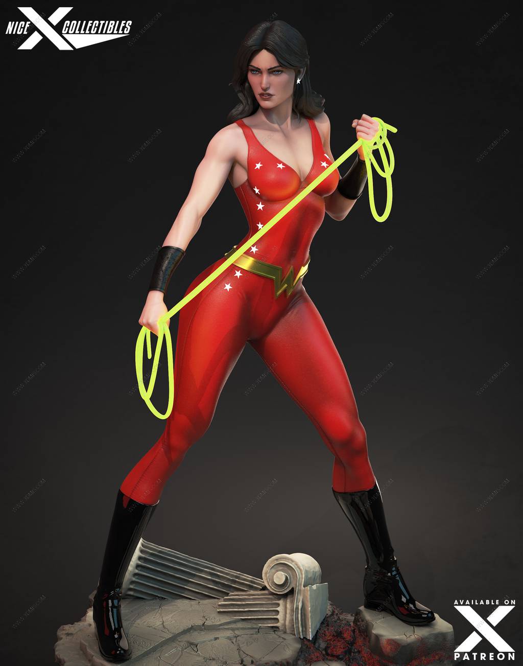 P站图纸印象馆 Nice X Collectibles DC漫画 神奇少女 Nice X Collectibles DC漫画 神奇少女