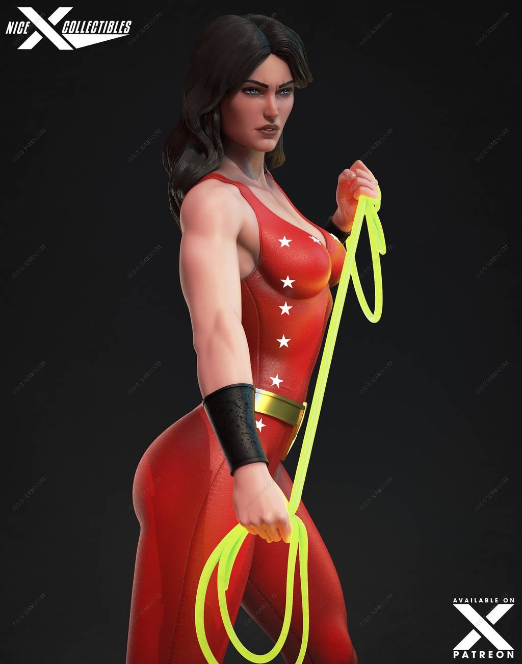 P站图纸印象馆 Nice X Collectibles DC漫画 神奇少女 Nice X Collectibles DC漫画 神奇少女