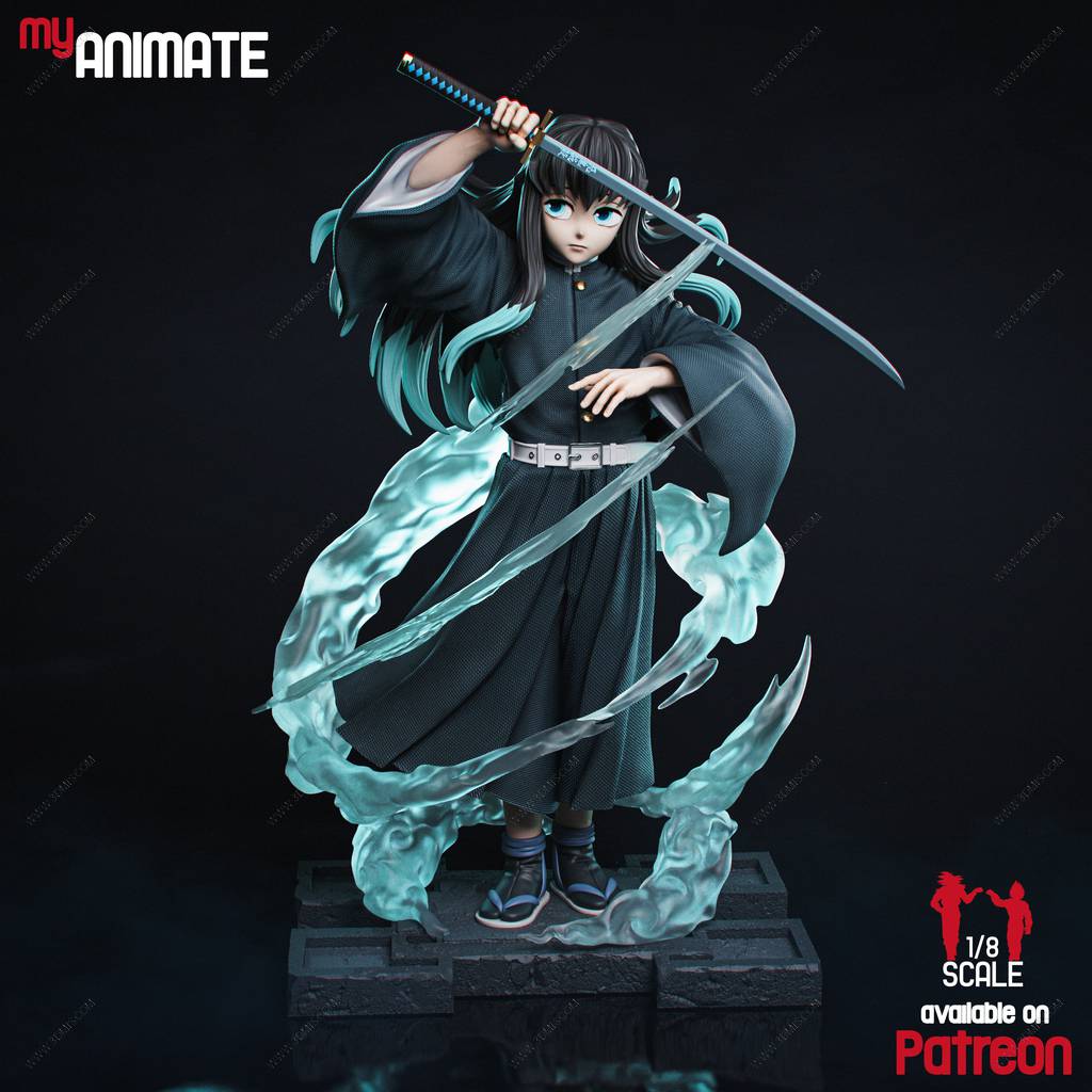 P站图纸印象馆 Chibi Station 鬼灭之刃 雾愿铃 Chibi Station 鬼灭之刃 雾愿铃