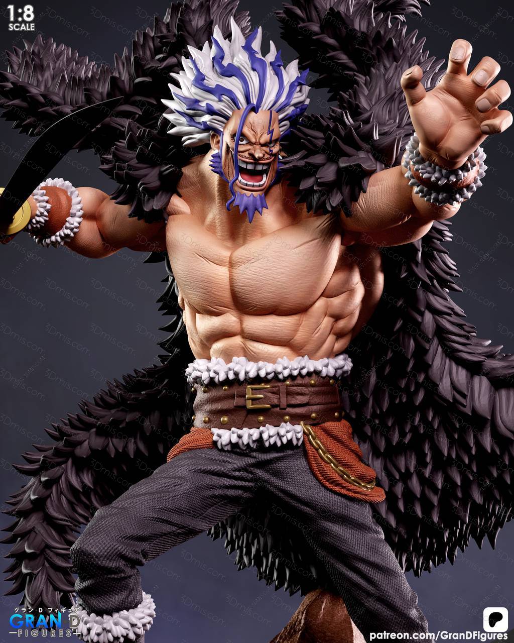 P站图纸印象馆 海贼王 洛克斯·D·吉贝克 海贼王 洛克斯·D·吉贝克