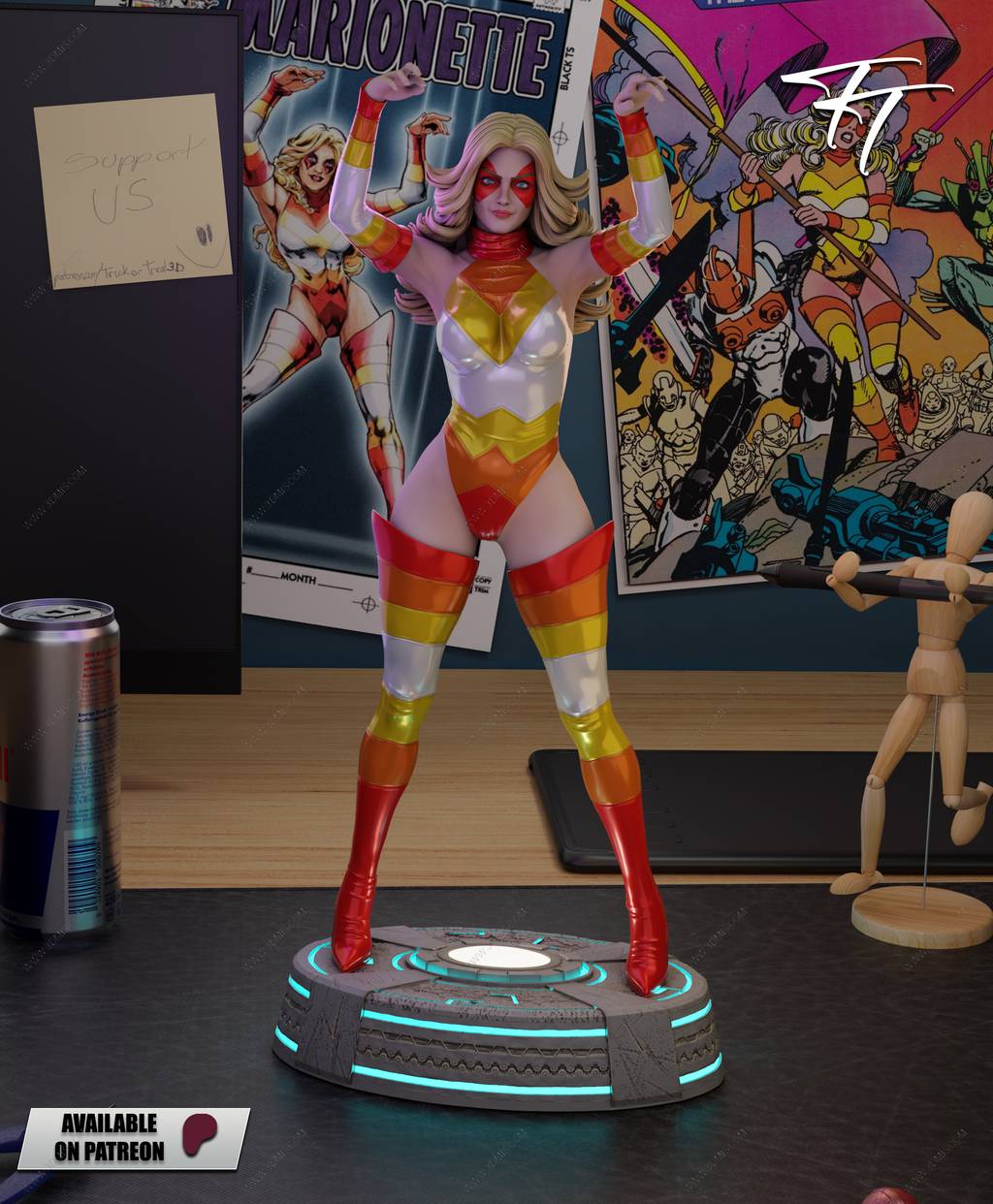 P站图纸印象馆 TT DC漫画 提线木偶 TT DC漫画 提线木偶