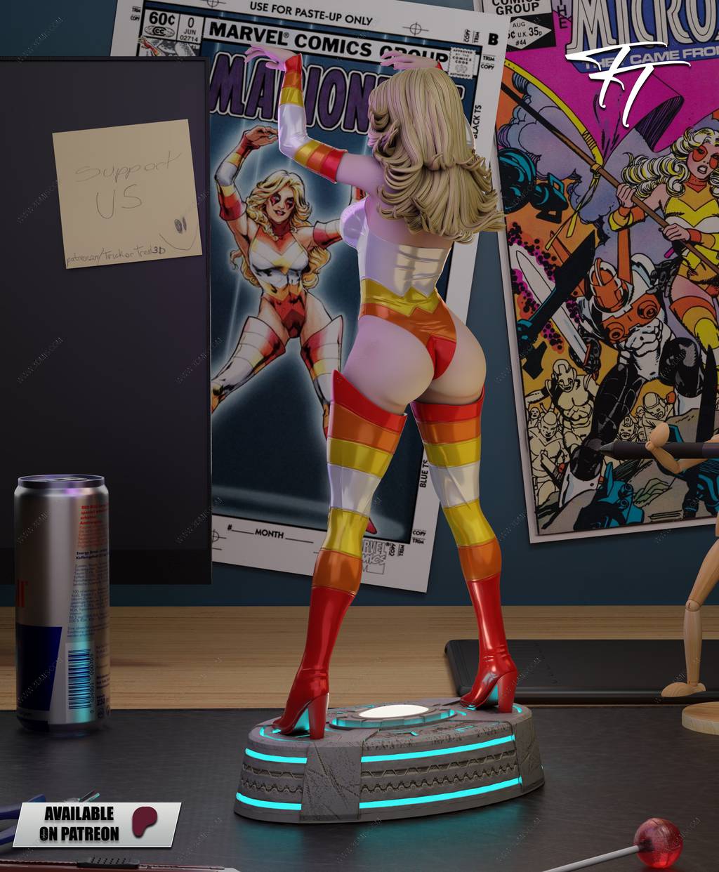 P站图纸印象馆 TT DC漫画 提线木偶 TT DC漫画 提线木偶