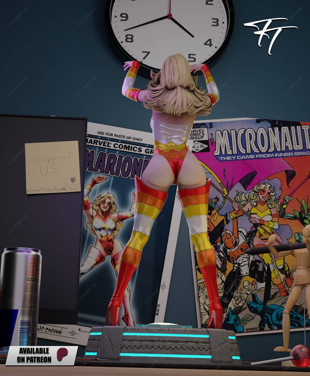 P站图纸印象馆 TT DC漫画 提线木偶 TT DC漫画 提线木偶