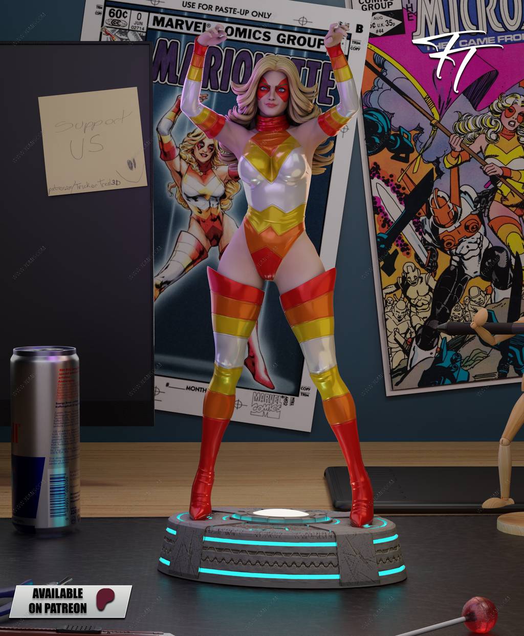 P站图纸印象馆 TT DC漫画 提线木偶 TT DC漫画 提线木偶