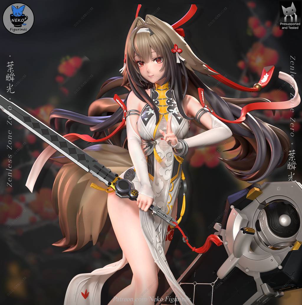 P站图纸印象馆 Neko 绝区零 叶瞬光 Neko 绝区零 叶瞬光