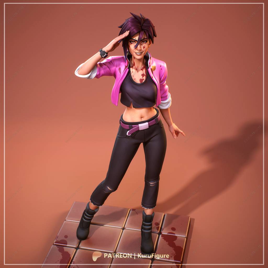 P站图纸印象馆 Kuru Figure 超英派遣中心 隐形女 Kuru Figure 超英派遣中心 隐形女