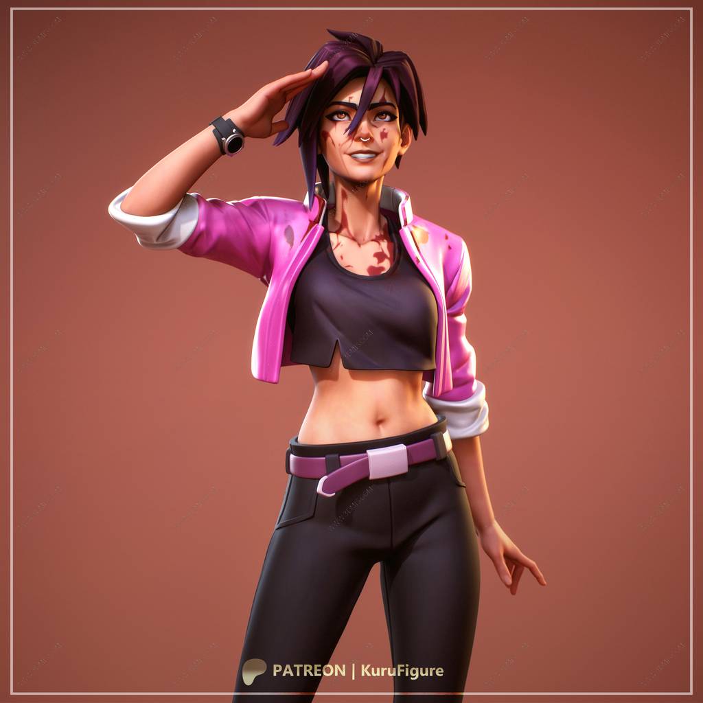 P站图纸印象馆 Kuru Figure 超英派遣中心 隐形女 Kuru Figure 超英派遣中心 隐形女