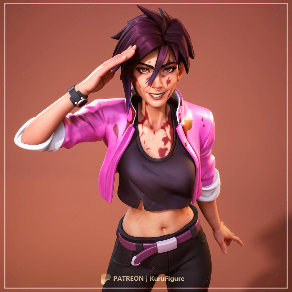 P站图纸印象馆 Kuru Figure 超英派遣中心 隐形女 Kuru Figure 超英派遣中心 隐形女