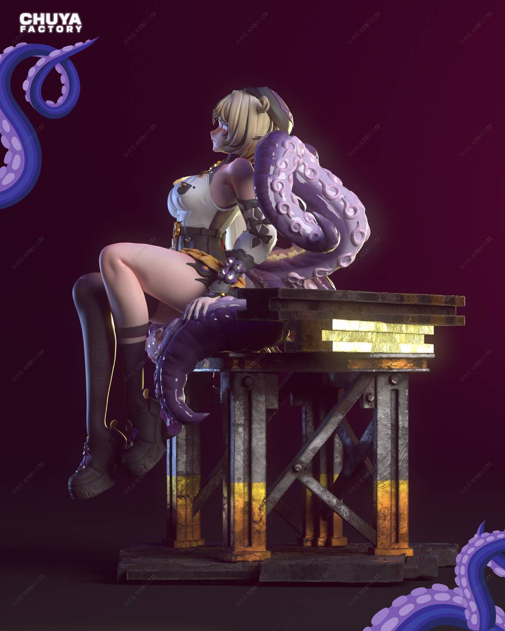 P站图纸印象馆 Chuya Factory 绝区零 伊德海莉 Chuya Factory 绝区零 伊德海莉