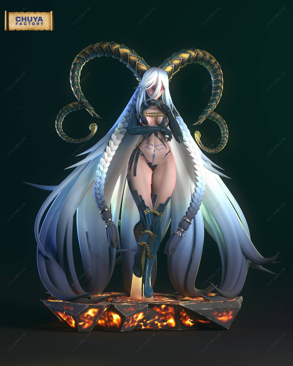 P站图纸印象馆 Chuya Factory 命运 冠位指定 提亚马特 Chuya Factory 命运 冠位指定 提亚马特