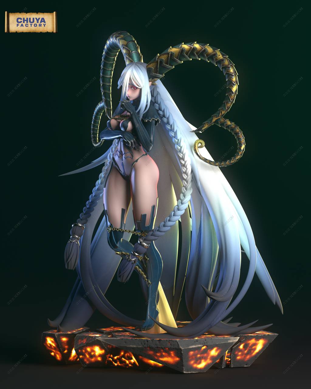 P站图纸印象馆 Chuya Factory 命运 冠位指定 提亚马特 Chuya Factory 命运 冠位指定 提亚马特