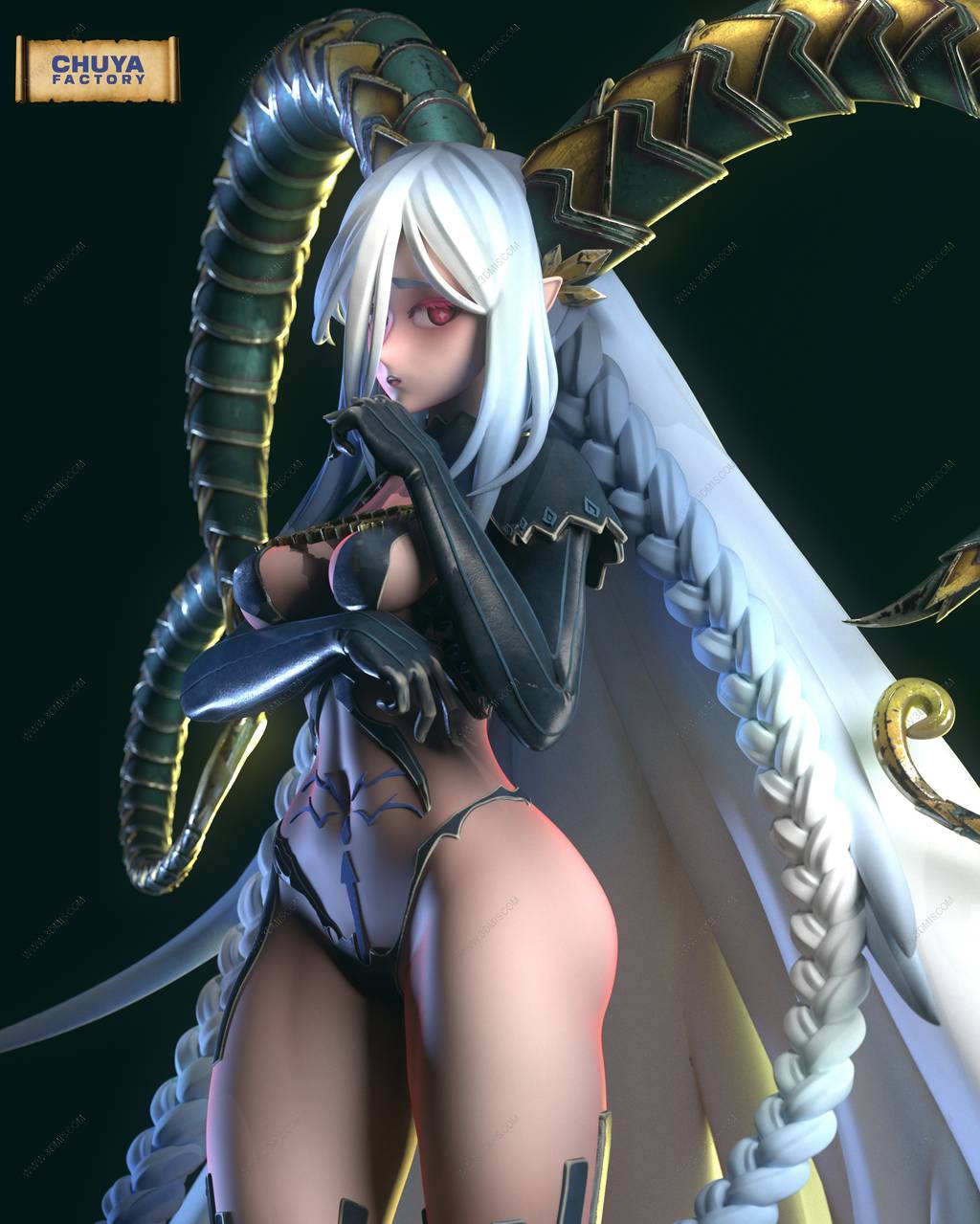 P站图纸印象馆 Chuya Factory 命运 冠位指定 提亚马特 Chuya Factory 命运 冠位指定 提亚马特