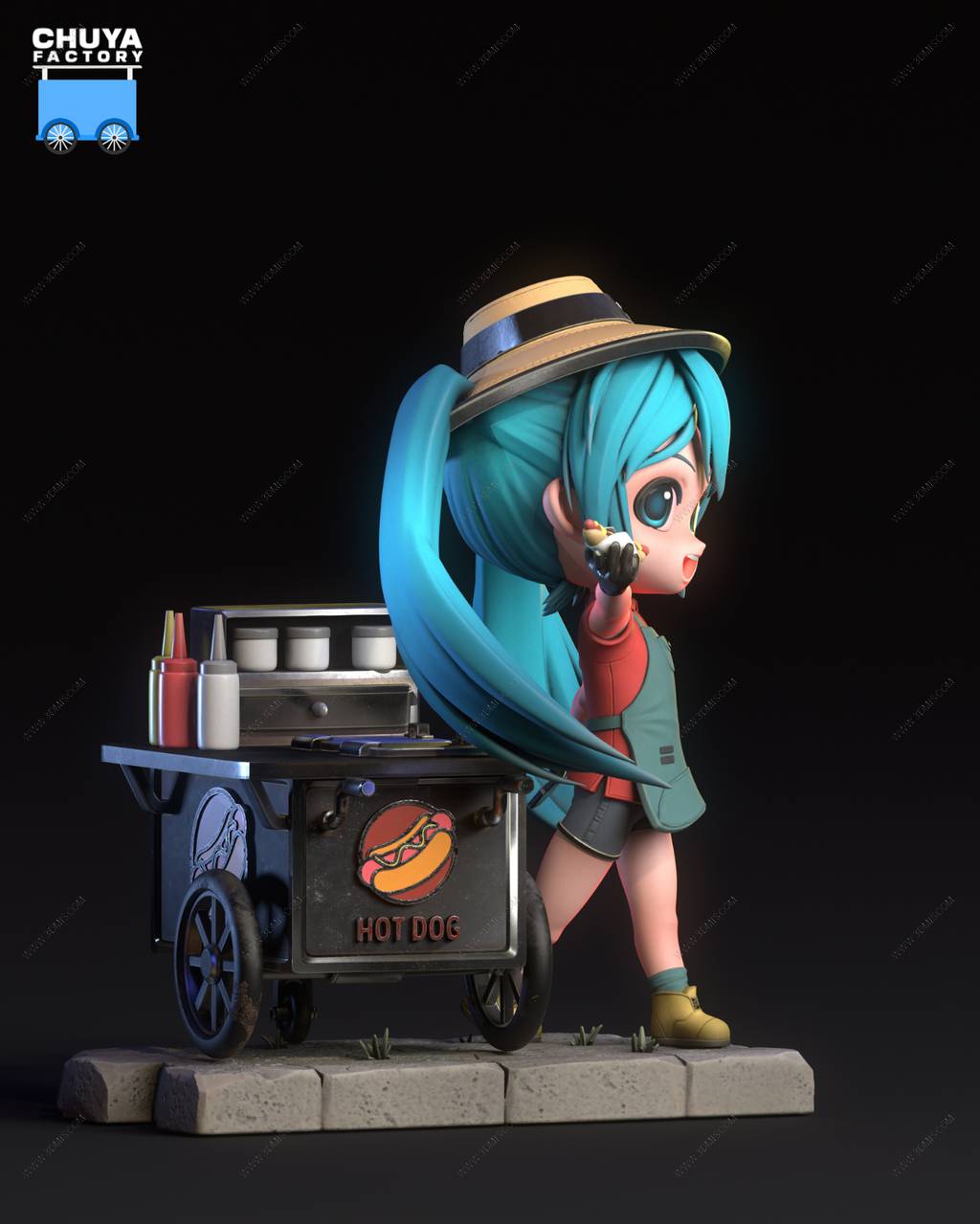 P站图纸印象馆 Chuya Factory 初音未来 Chuya Factory 初音未来