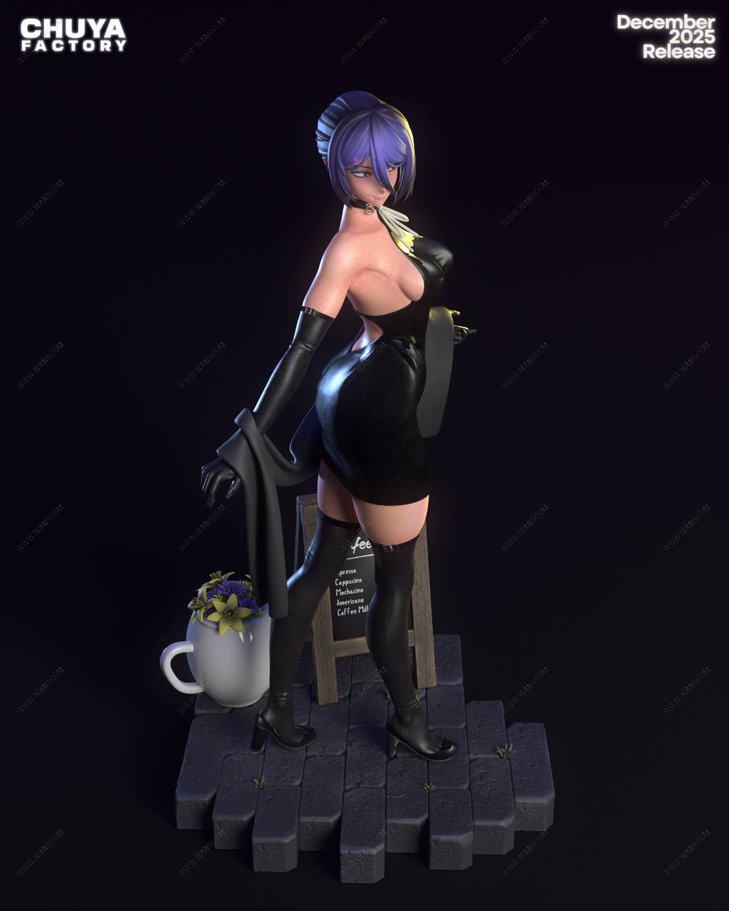 P站图纸印象馆 Chuya Factory 链锯人 蕾塞 Chuya Factory 链锯人 蕾塞