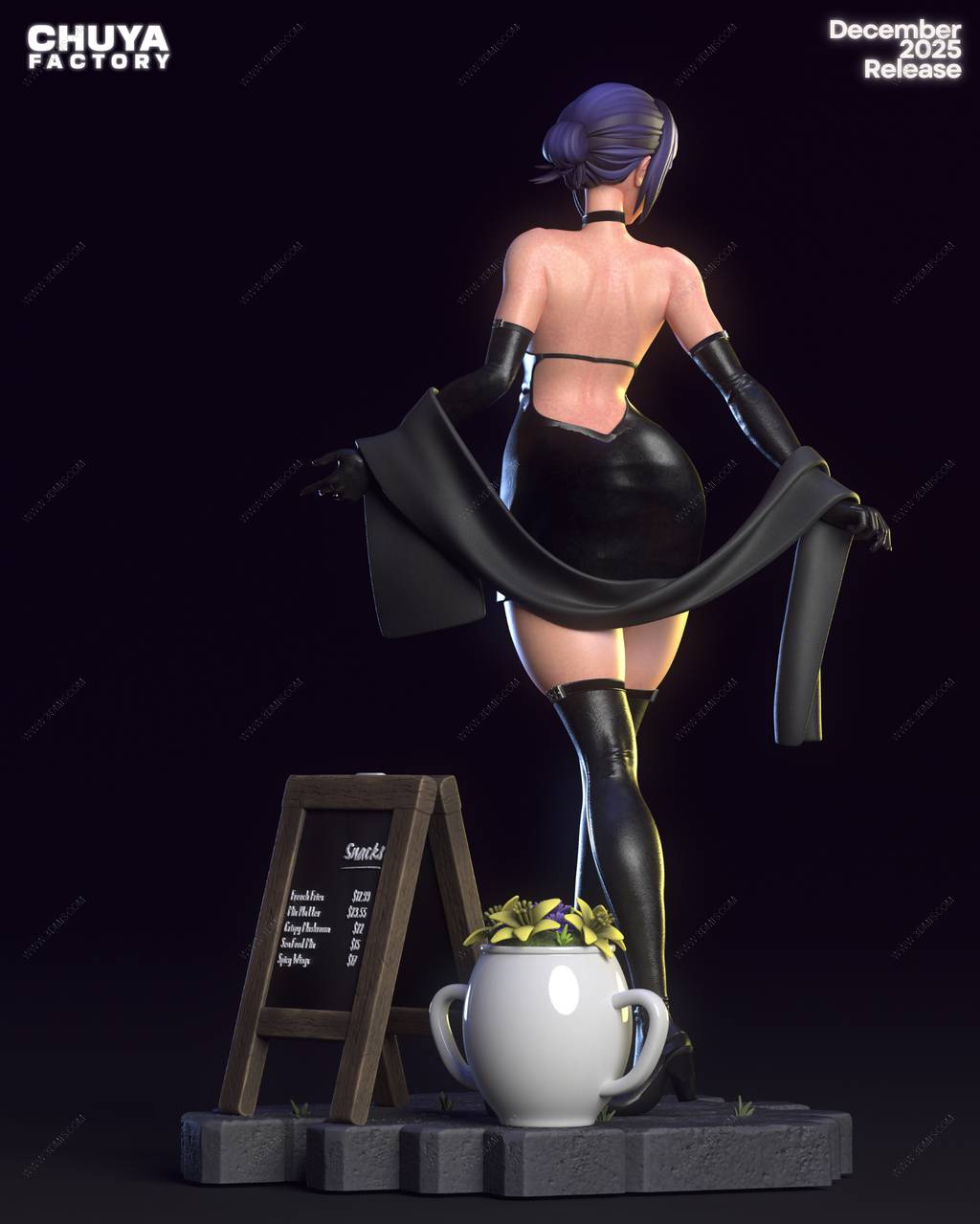 P站图纸印象馆 Chuya Factory 链锯人 蕾塞 Chuya Factory 链锯人 蕾塞