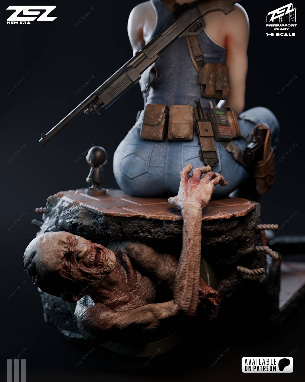 P站图纸印象馆 ZEZ STUDIOS 生化危机 吉尔·瓦伦蒂安 ZEZ STUDIOS 生化危机 吉尔·瓦伦蒂安