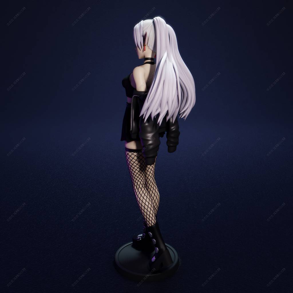 P站图纸印象馆 FunserviceSTL 葬送的芙莉莲 哥特风格的芙莉莲 FunserviceSTL 葬送的芙莉莲 哥特风格的芙莉莲