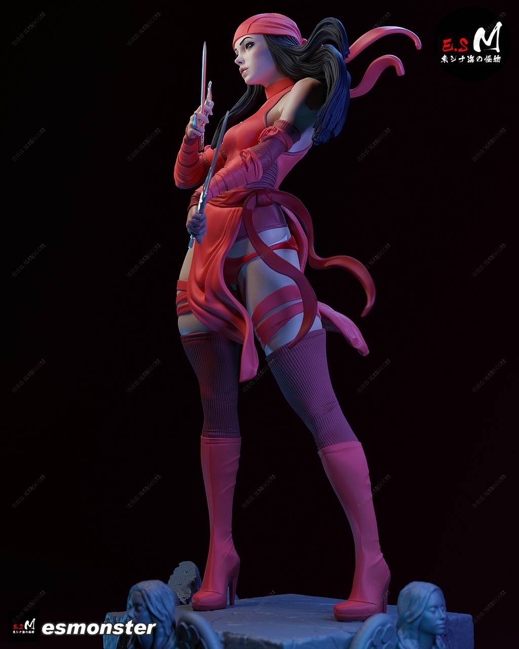 P站图纸印象馆 ESMonster 漫威 艾丽卡 ESMonster 漫威 艾丽卡