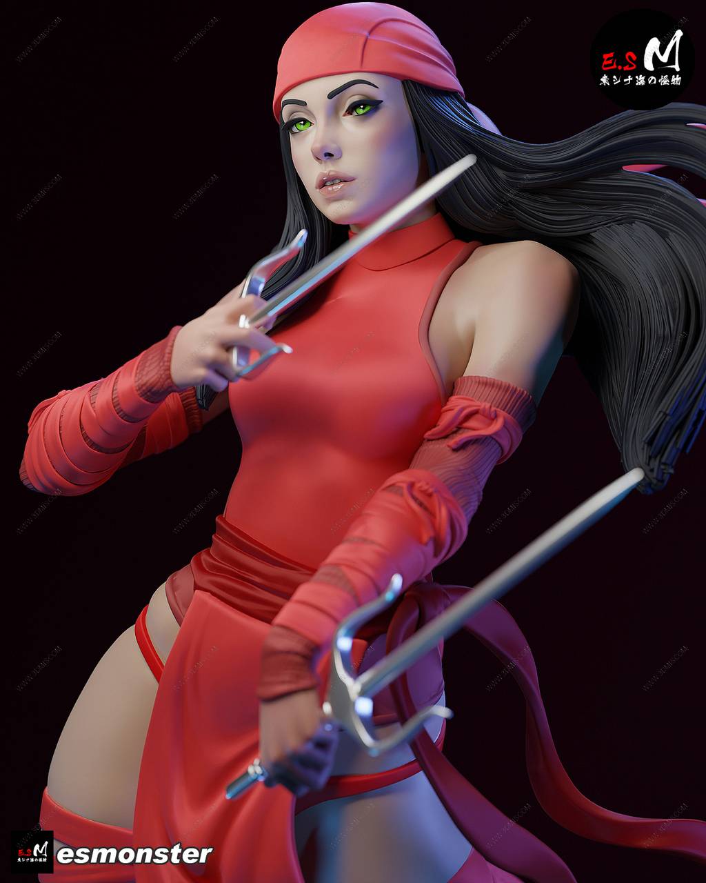 P站图纸印象馆 ESMonster 漫威 艾丽卡 ESMonster 漫威 艾丽卡