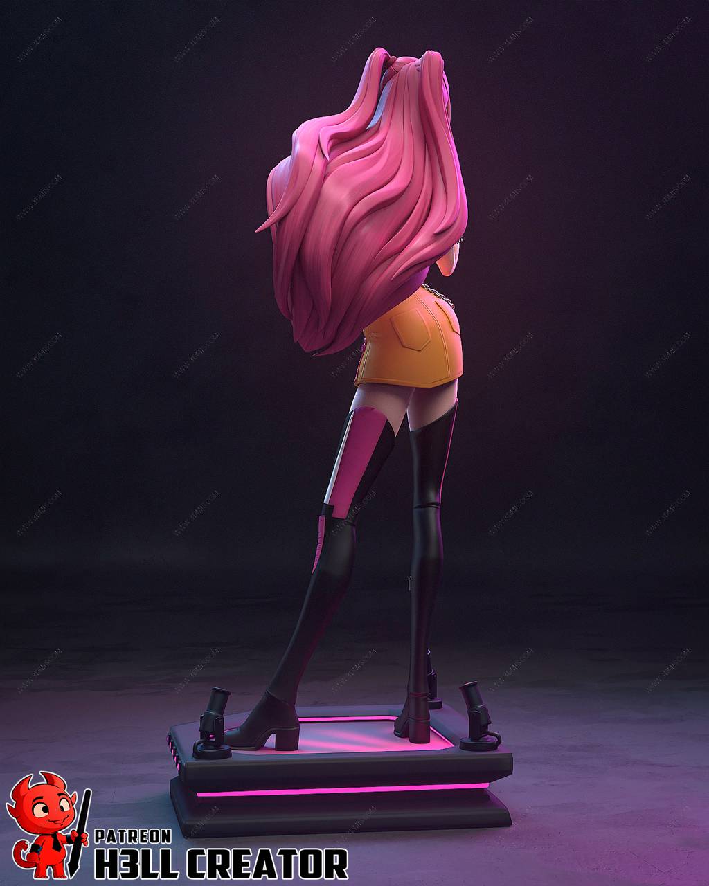 P站图纸印象馆 H3LL 猎魔女团 米拉 H3LL 猎魔女团 米拉