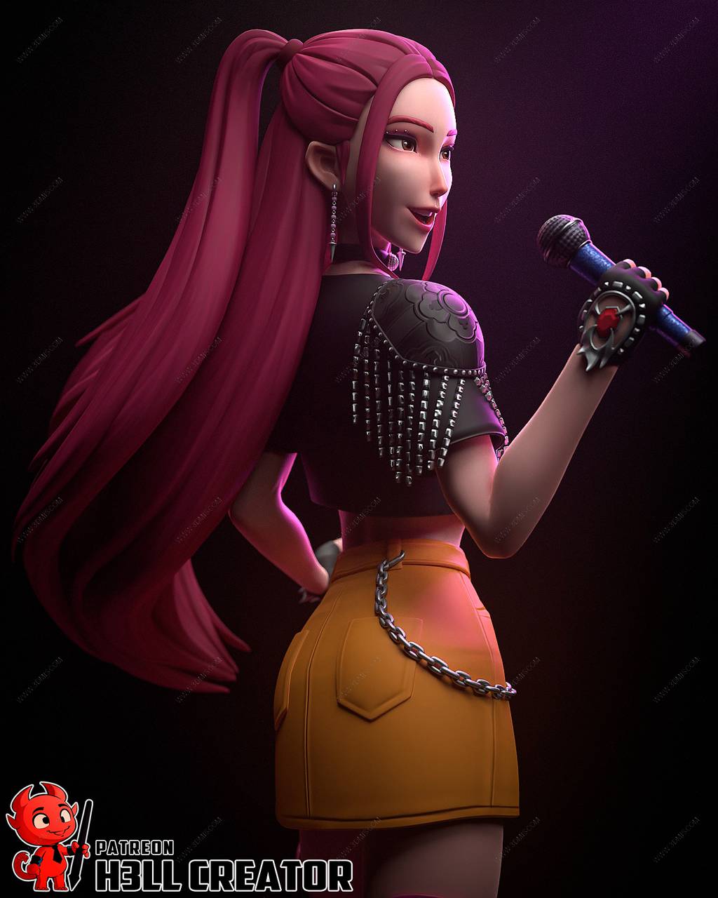 P站图纸印象馆 H3LL 猎魔女团 米拉 H3LL 猎魔女团 米拉