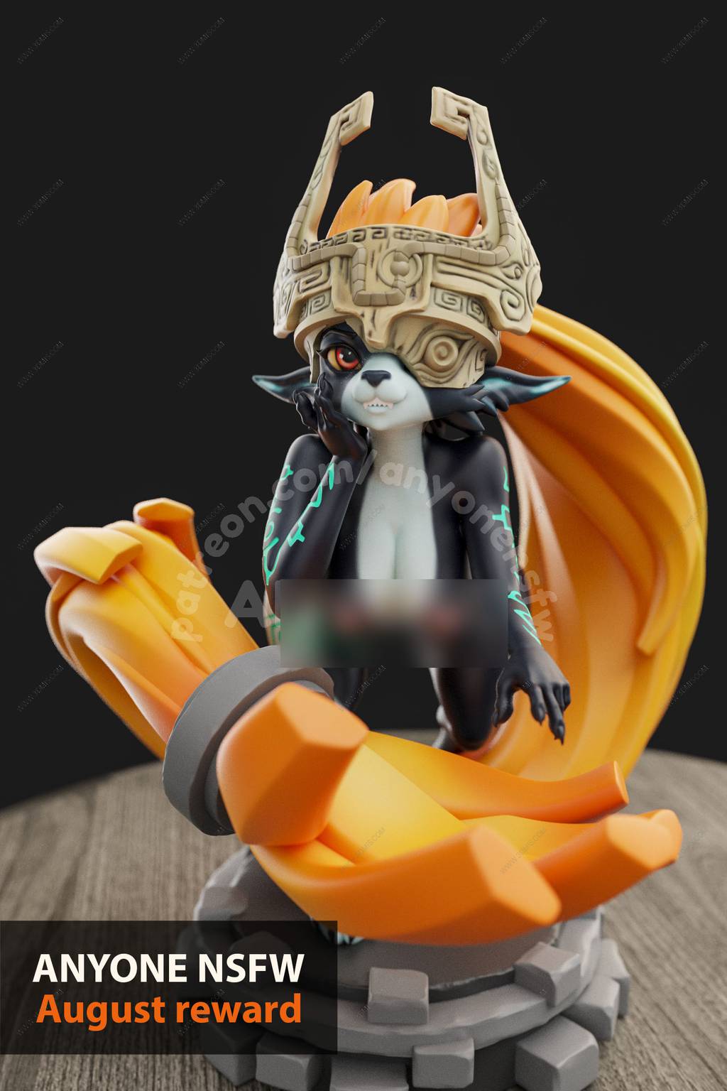 P站图纸印象馆 塞尔达传说 米德娜 塞尔达传说 米德娜