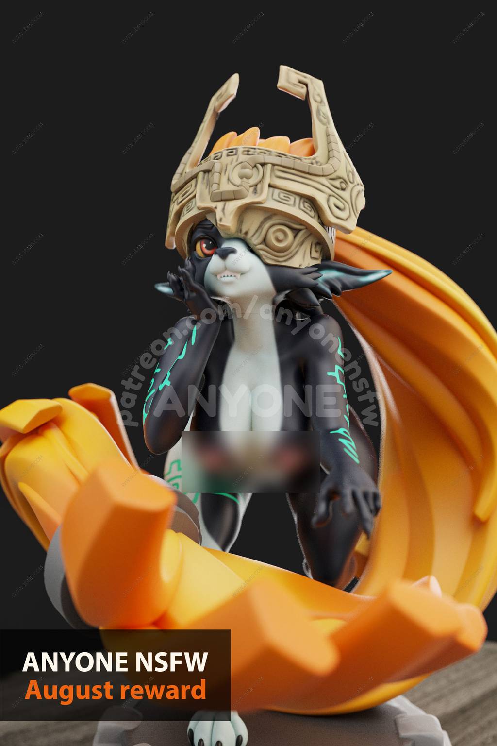 P站图纸印象馆 塞尔达传说 米德娜 塞尔达传说 米德娜