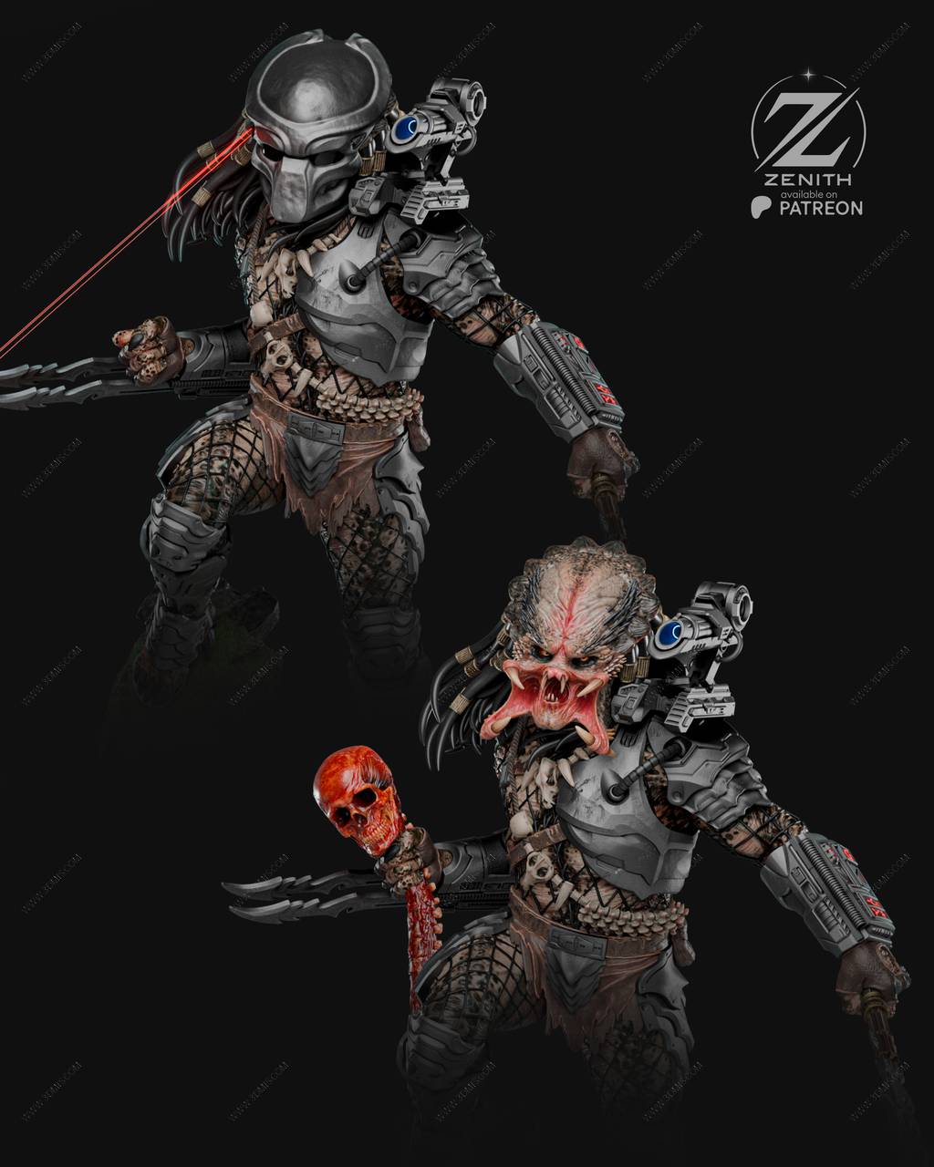 P站图纸印象馆 ZEZ STUDIOS 铁血战士 掠夺者 ZEZ STUDIOS 铁血战士 掠夺者