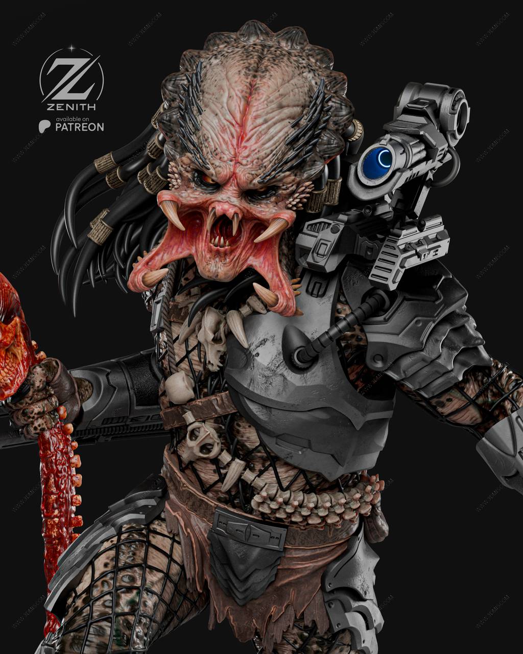 P站图纸印象馆 ZEZ STUDIOS 铁血战士 掠夺者 ZEZ STUDIOS 铁血战士 掠夺者