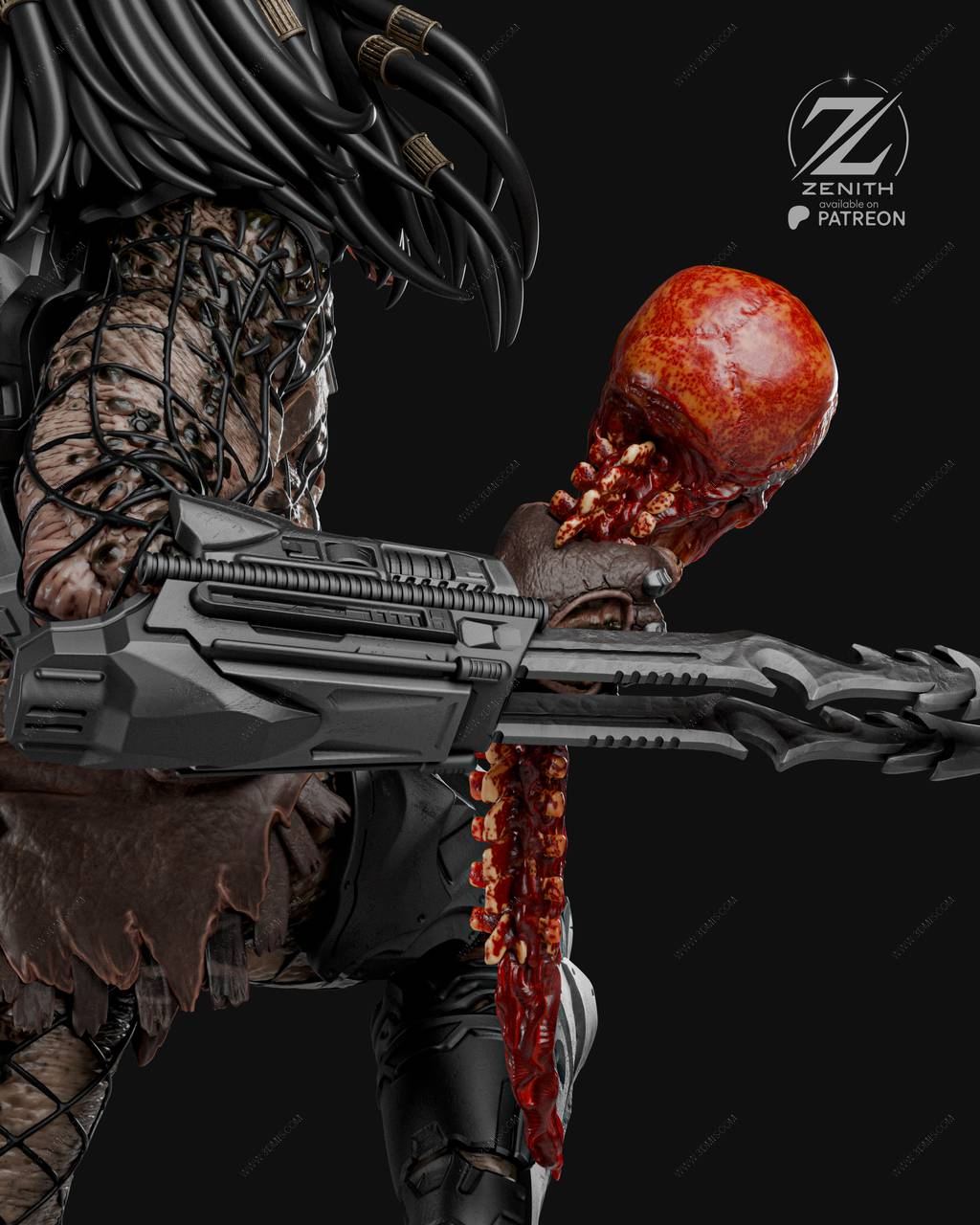 P站图纸印象馆 ZEZ STUDIOS 铁血战士 掠夺者 ZEZ STUDIOS 铁血战士 掠夺者