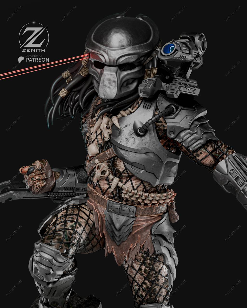 P站图纸印象馆 ZEZ STUDIOS 铁血战士 掠夺者 ZEZ STUDIOS 铁血战士 掠夺者