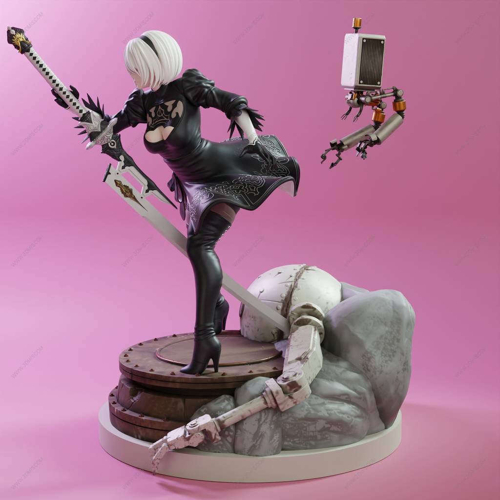 P站图纸印象馆 尼尔:机械纪元 尤尔哈2B 尼尔:机械纪元 尤尔哈2B