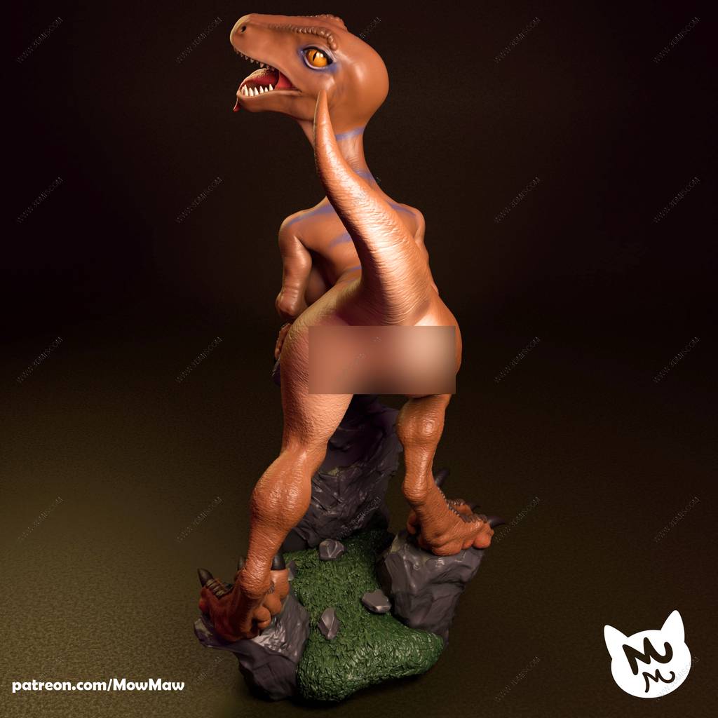 P站图纸印象馆 迅猛龙女郎 迅猛龙女郎