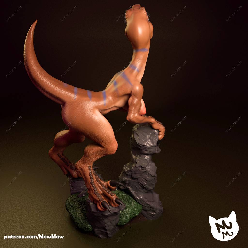 P站图纸印象馆 迅猛龙女郎 迅猛龙女郎