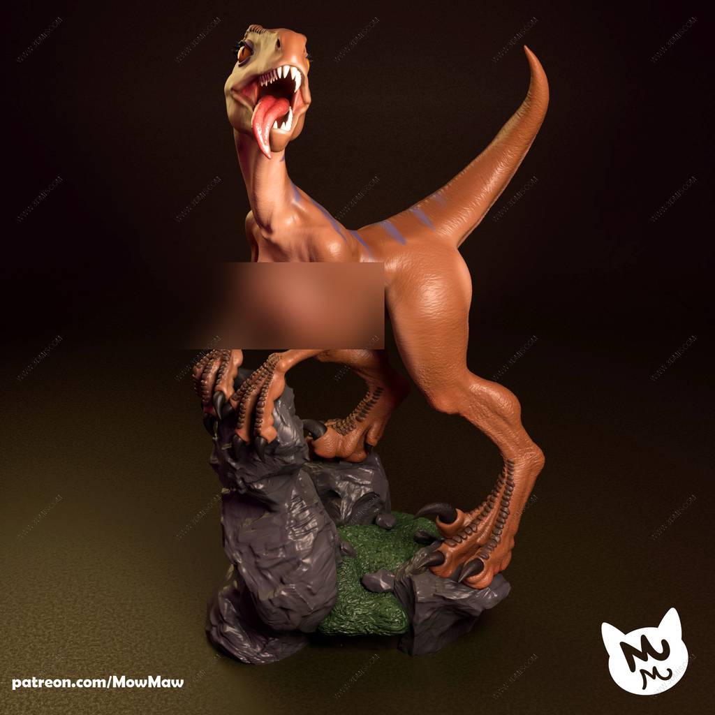 P站图纸印象馆 迅猛龙女郎 迅猛龙女郎