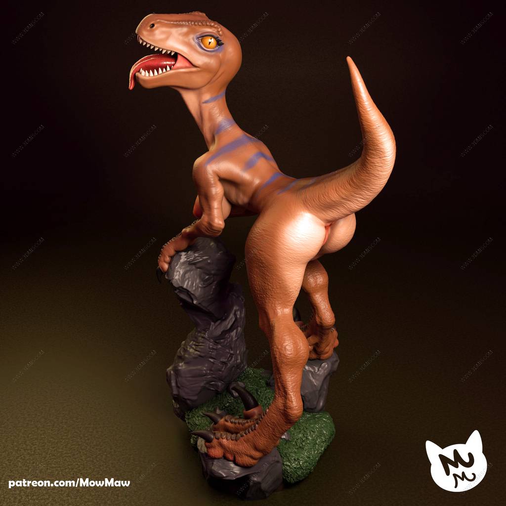 P站图纸印象馆 迅猛龙女郎 迅猛龙女郎