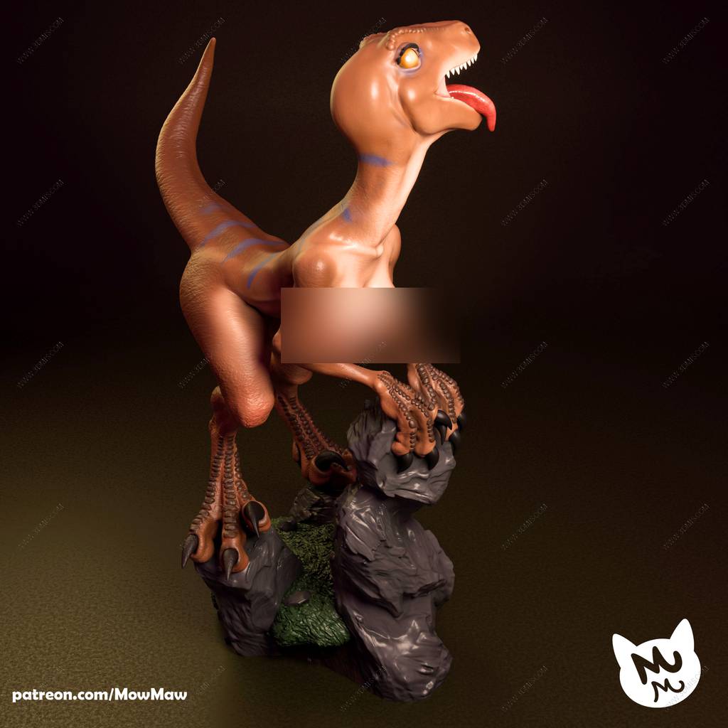 P站图纸印象馆 迅猛龙女郎 迅猛龙女郎