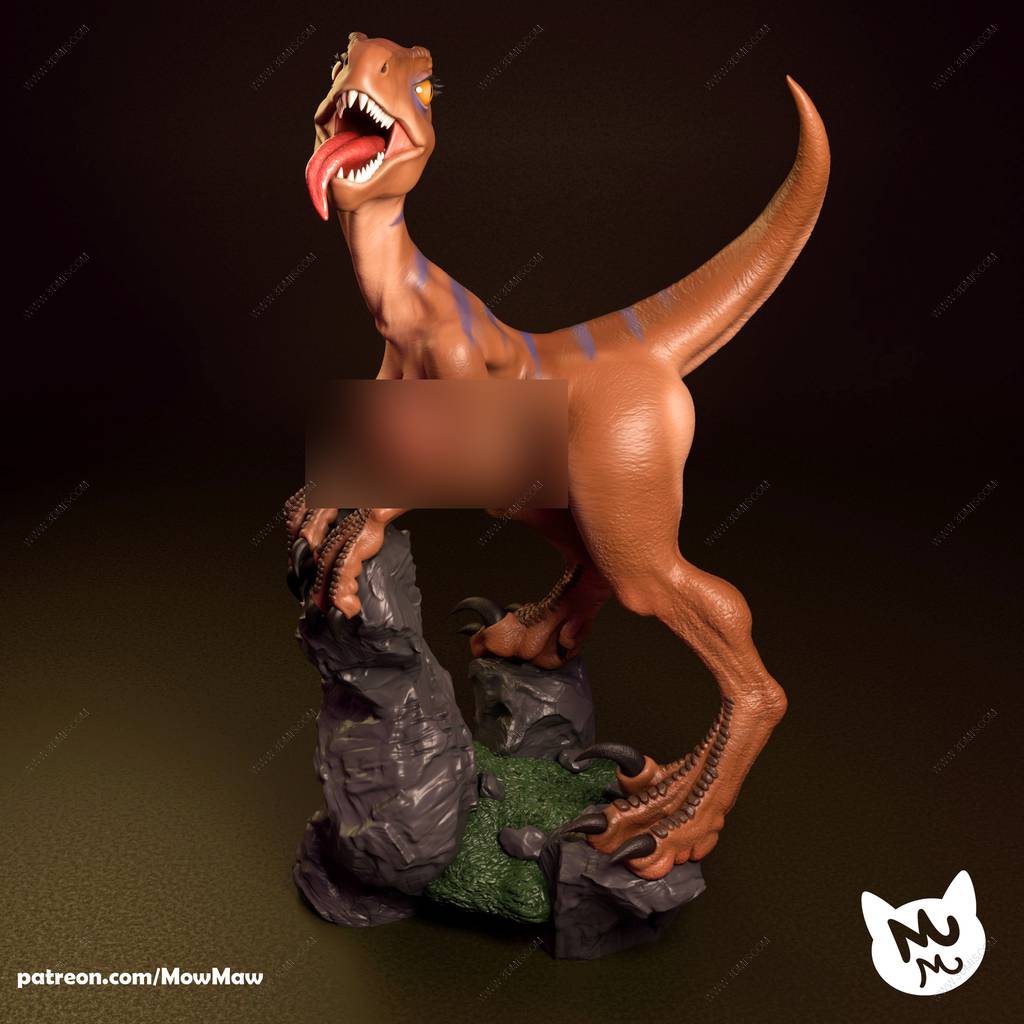 P站图纸印象馆 迅猛龙女郎 迅猛龙女郎