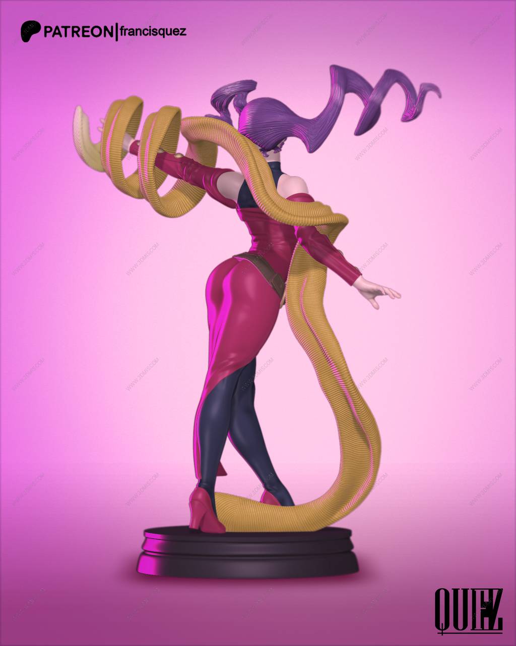 P站图纸印象馆 Francis Quez 街头霸王 萝丝 Francis Quez 街头霸王 萝丝