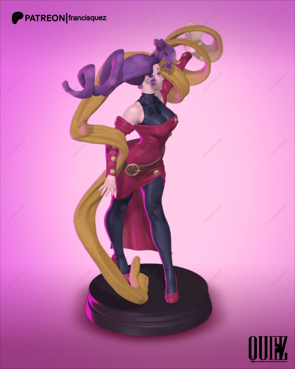 P站图纸印象馆 Francis Quez 街头霸王 萝丝 Francis Quez 街头霸王 萝丝