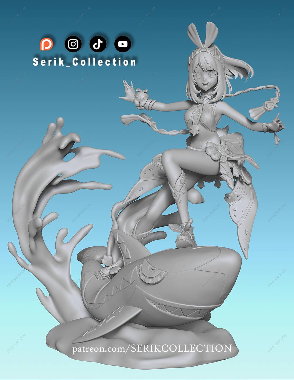 P站图纸印象馆 Serik 原神 玛拉妮 Serik 原神 玛拉妮