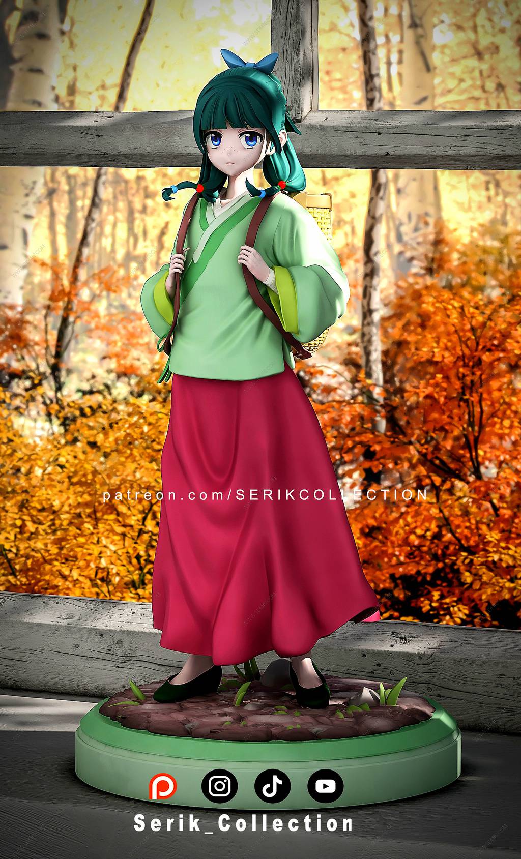 P站图纸印象馆 Serik 药屋少女的呢喃 猫猫 Serik 药屋少女的呢喃 猫猫