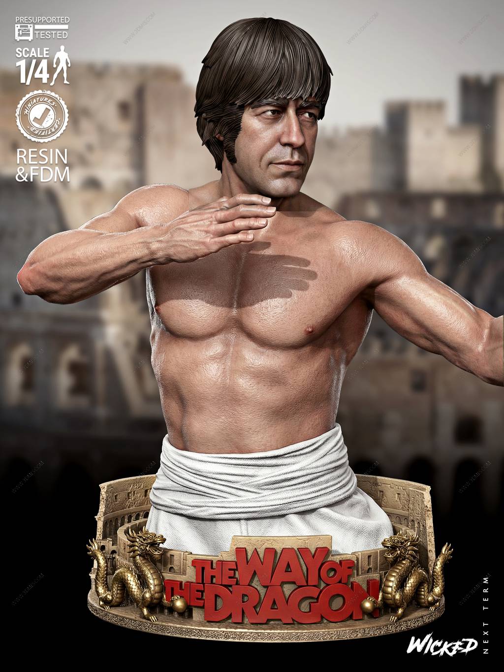 P站图纸印象馆 3DWicked 猛龙过江 查克·诺里斯 3DWicked 猛龙过江 查克·诺里斯