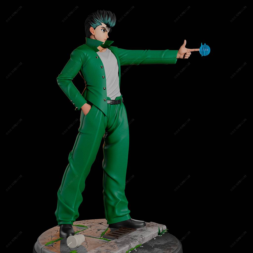 P站图纸印象馆 Momoji 幽游白书 浦饭幽助 Momoji 幽游白书 浦饭幽助