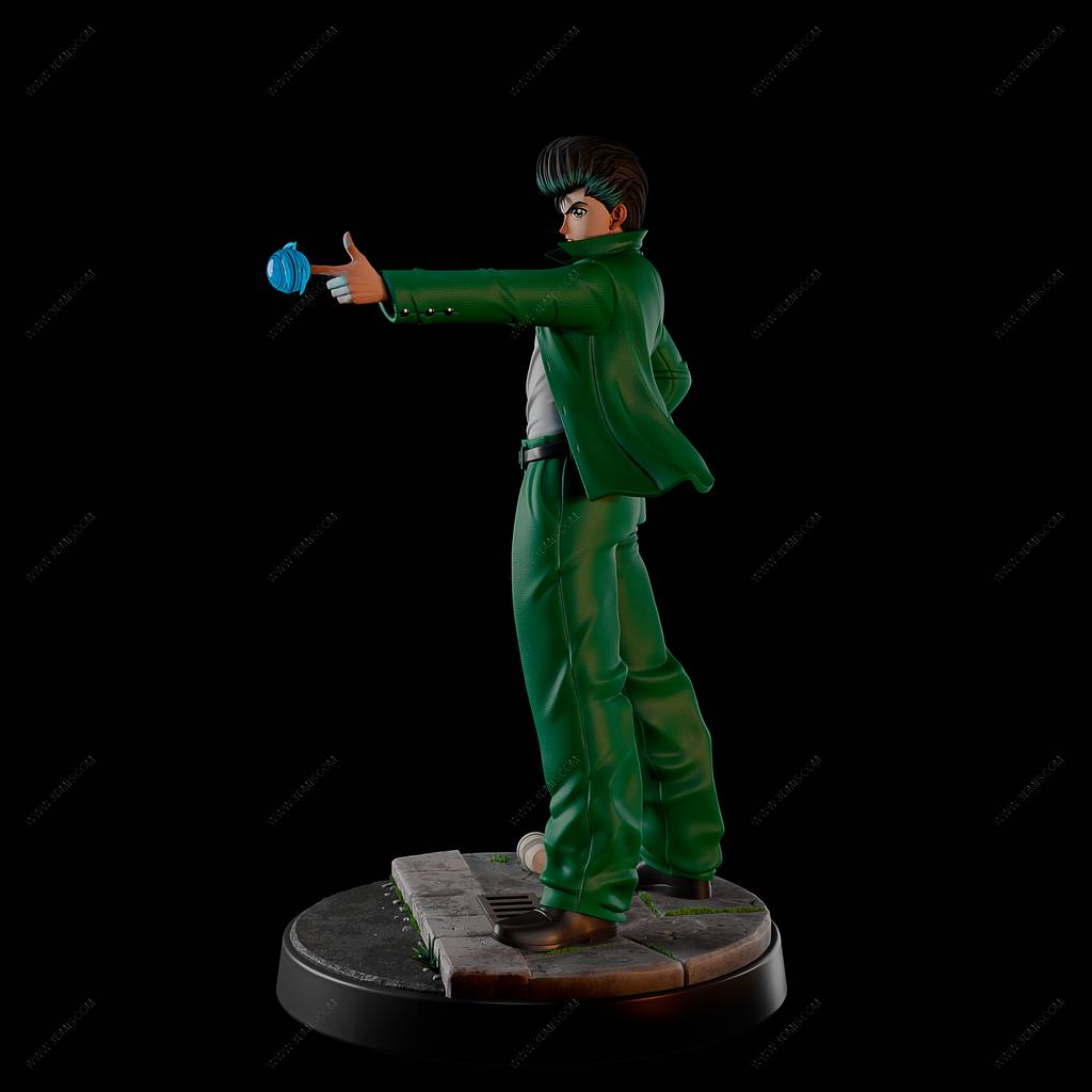 P站图纸印象馆 Momoji 幽游白书 浦饭幽助 Momoji 幽游白书 浦饭幽助