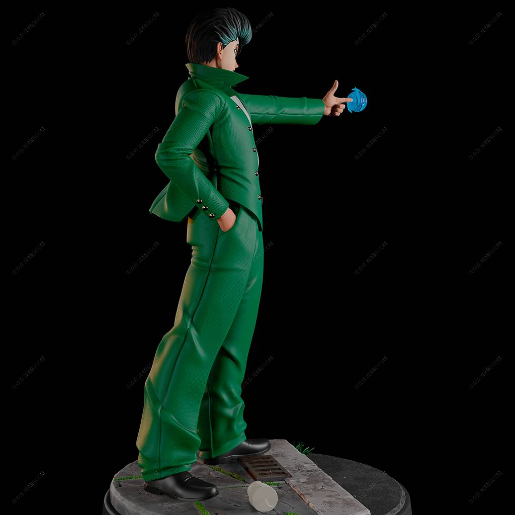 P站图纸印象馆 Momoji 幽游白书 浦饭幽助 Momoji 幽游白书 浦饭幽助